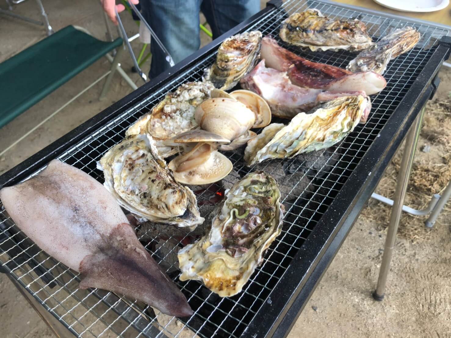 キャンプ場で食べるごはん