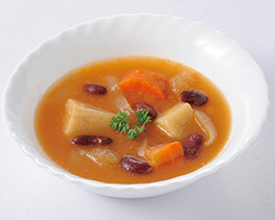 ボルシチ風たっぷり野菜のトマトスープ