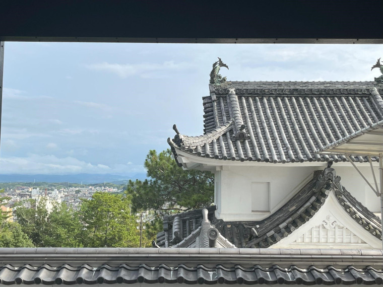 伊賀上野城の天守閣