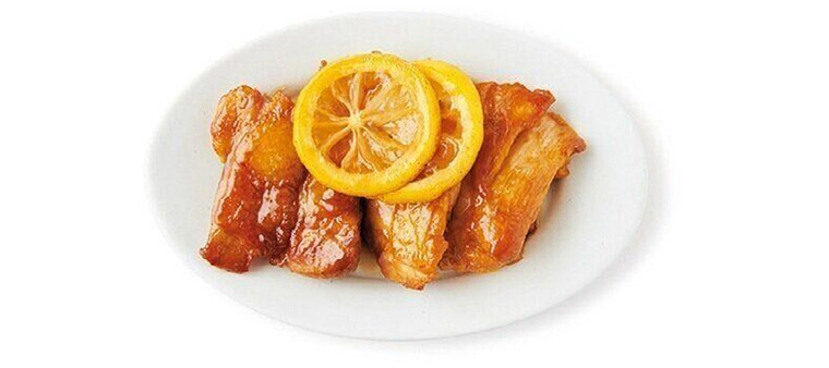 鶏もも肉1/2枚で和風レモン味