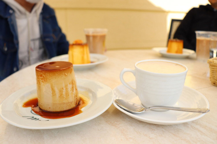 マーロウのプリンとコーヒー