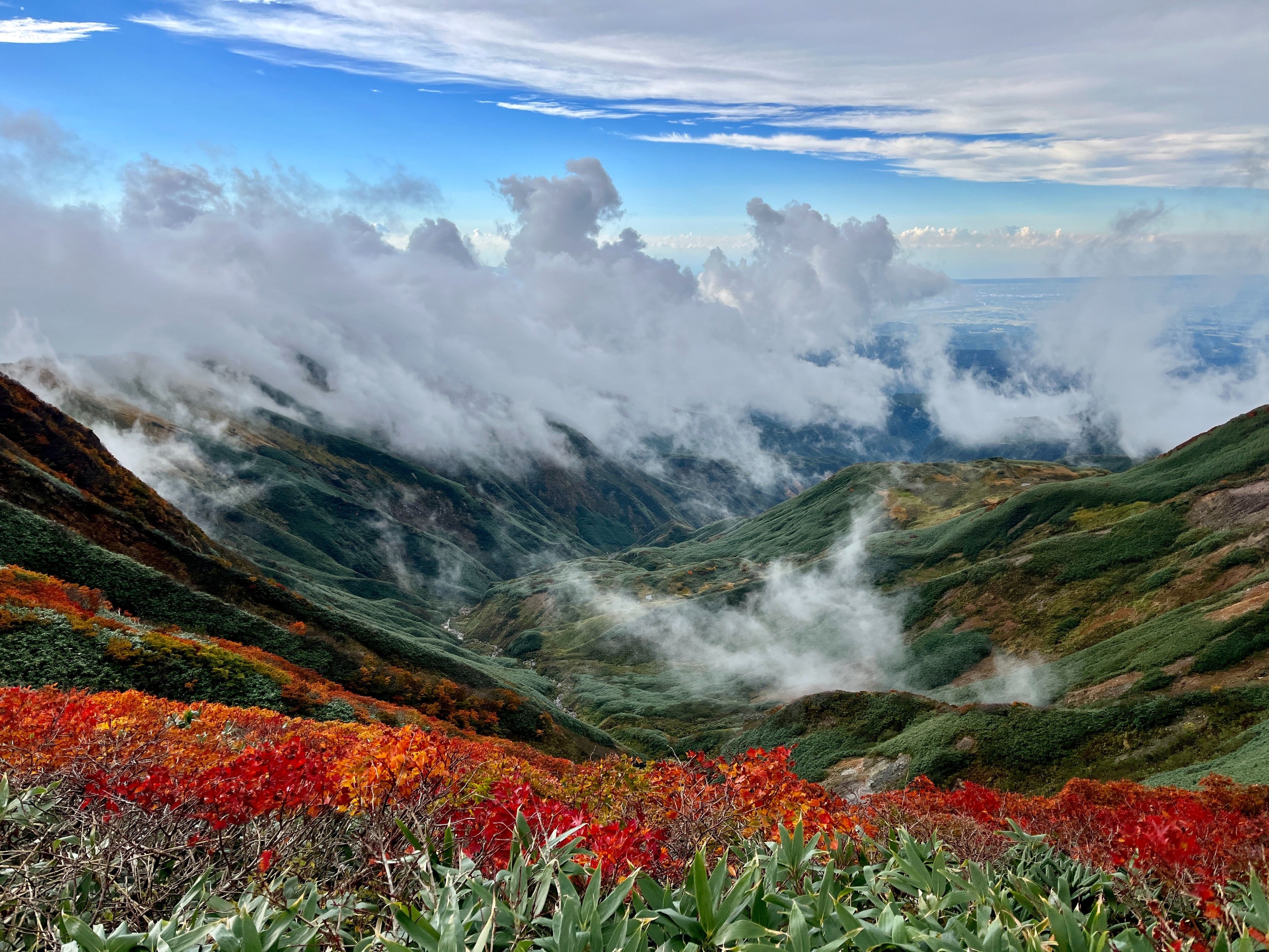 東北キャンプ旅と紅葉ハイキング