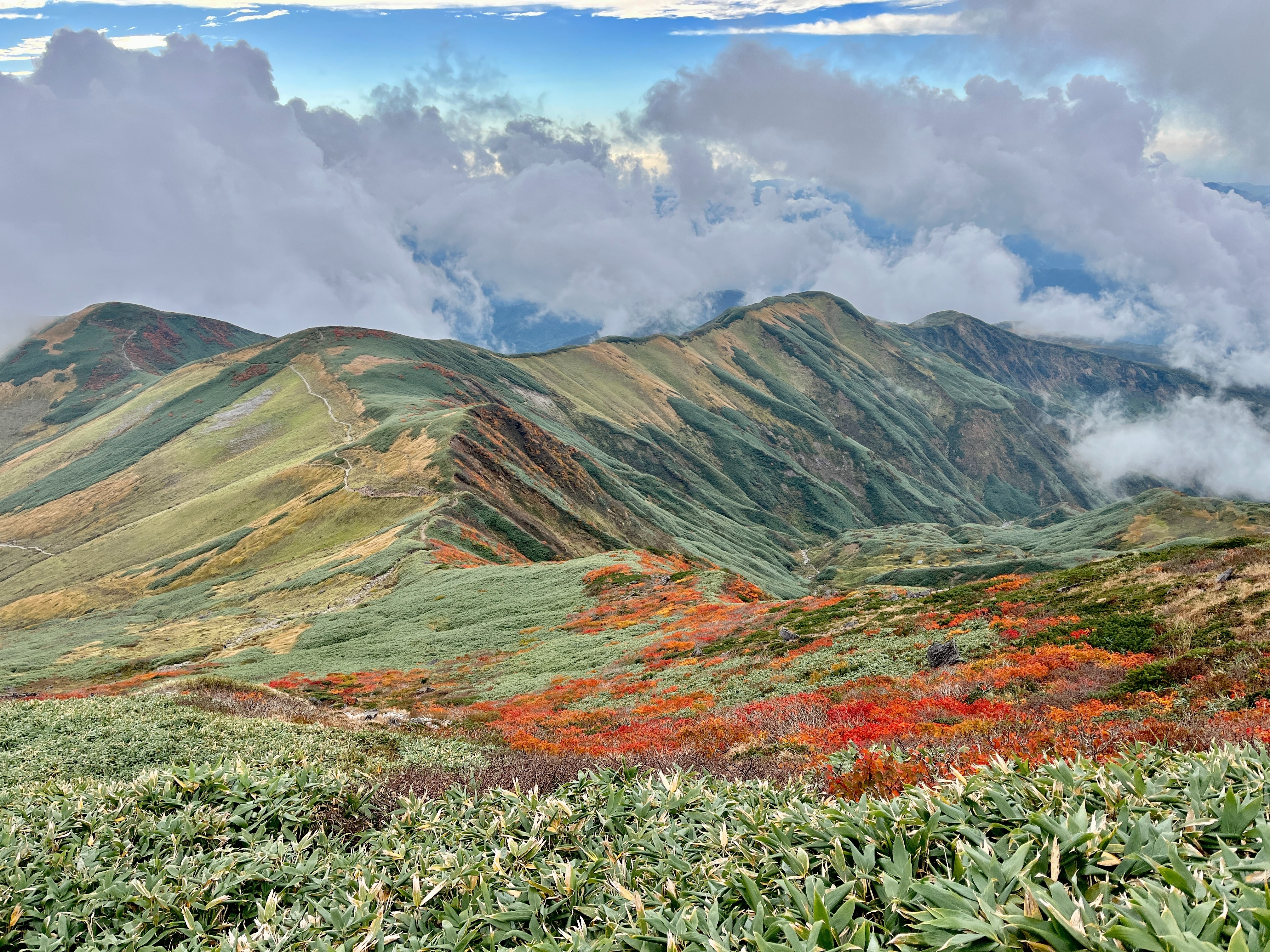 東北キャンプ旅と紅葉ハイキング