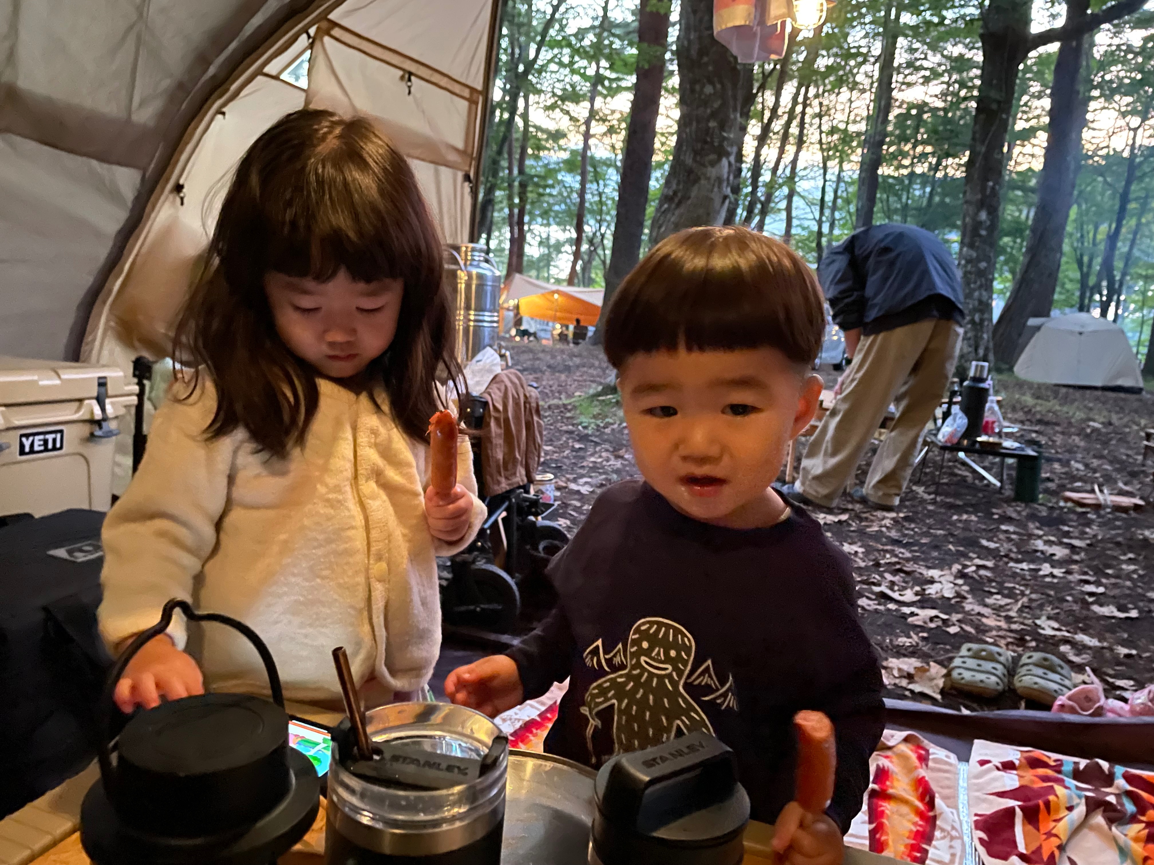 子供と山中湖キャンプ