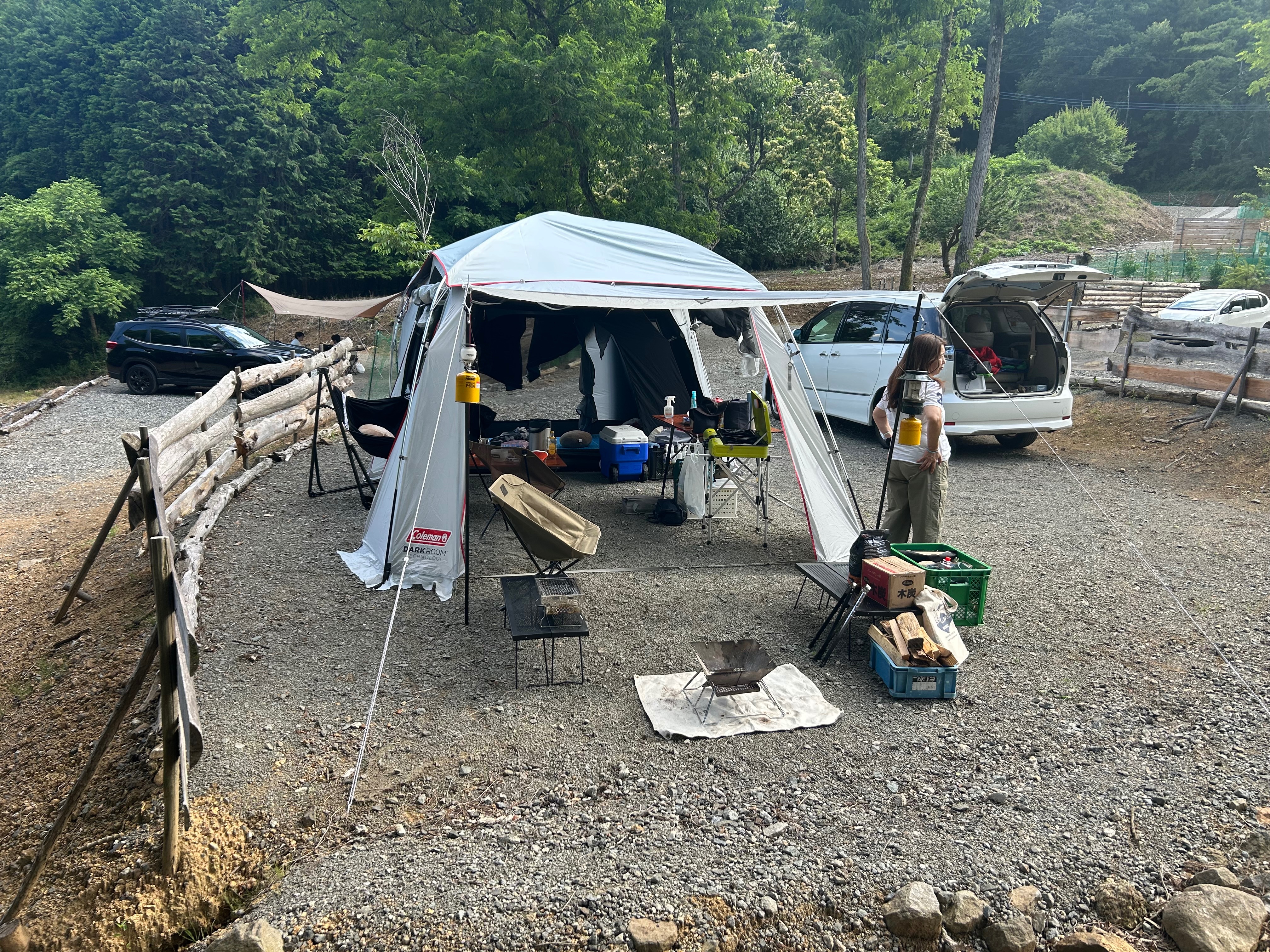 いつものキャンプ場でいつもの様に