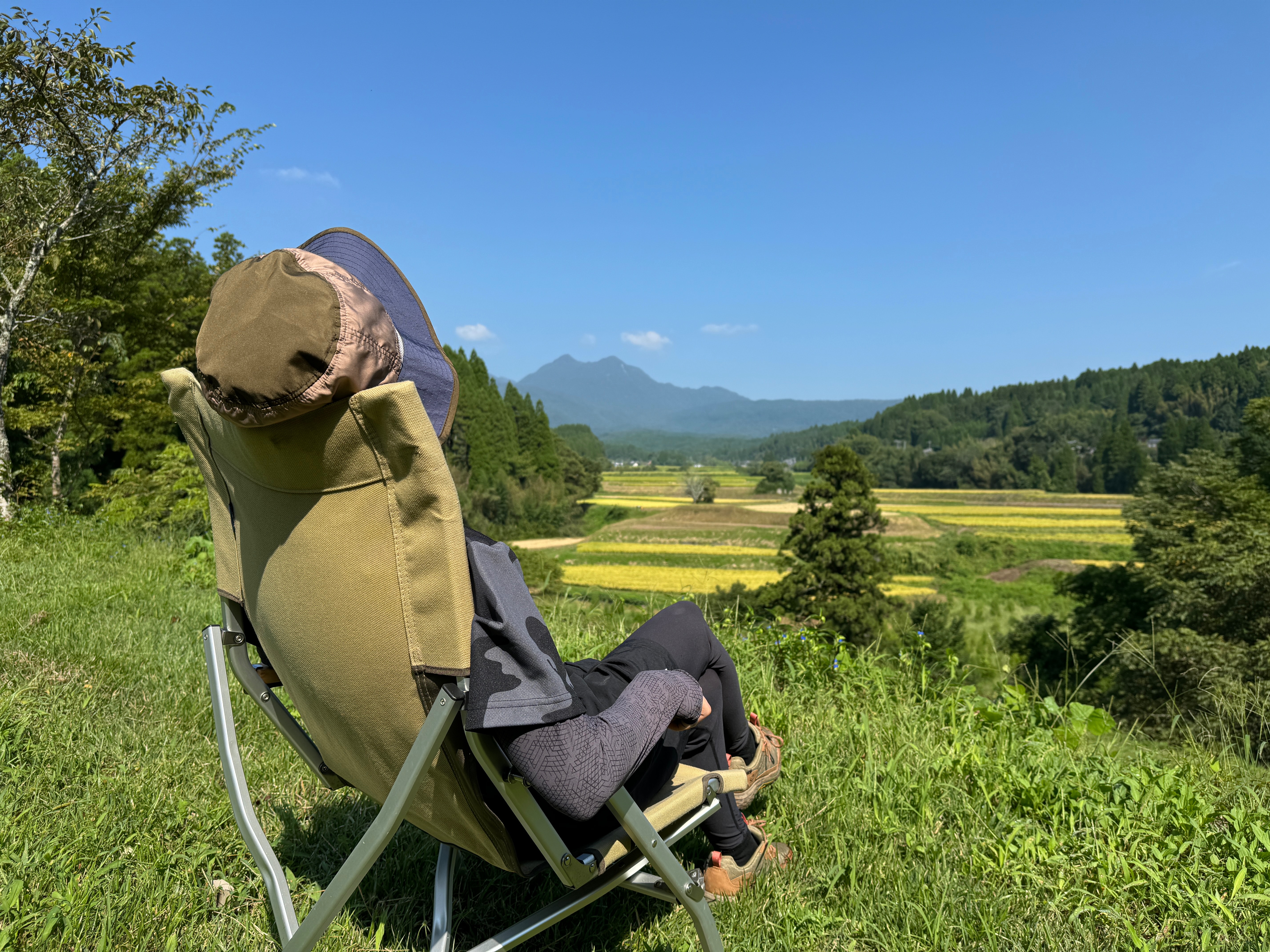 秘湯ながの湯　キャンプ場