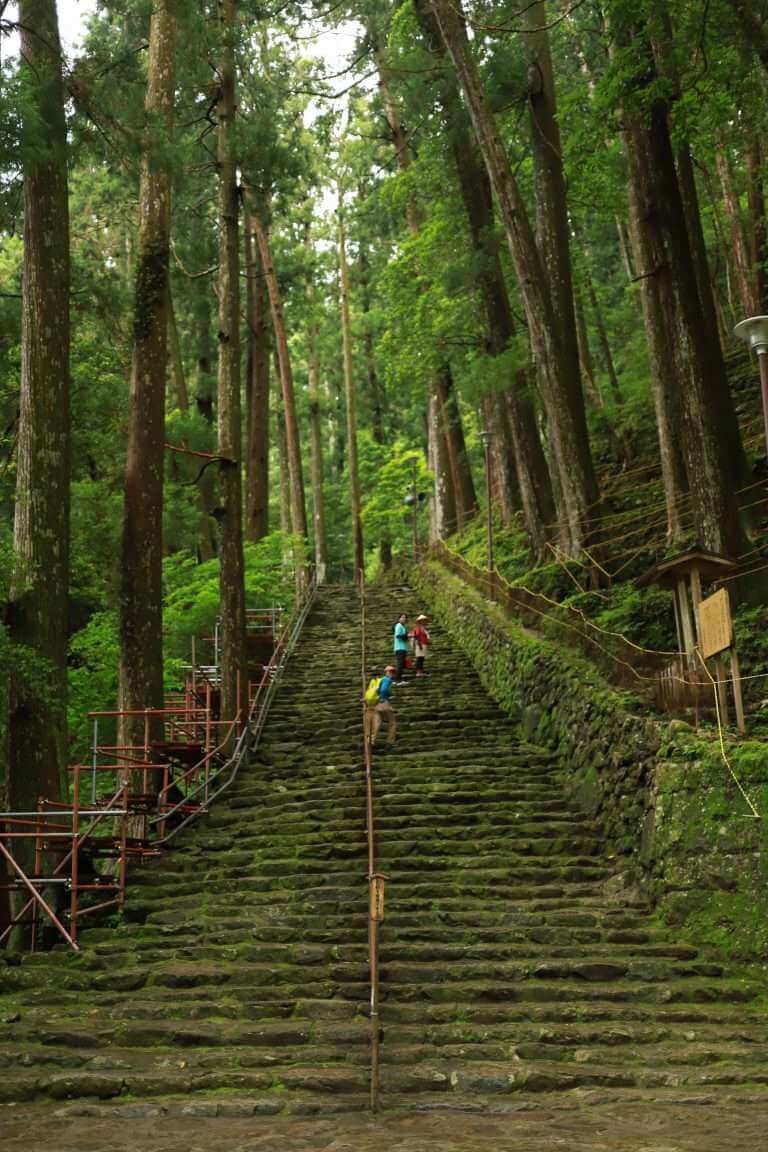 キャンプ場から歩ける山