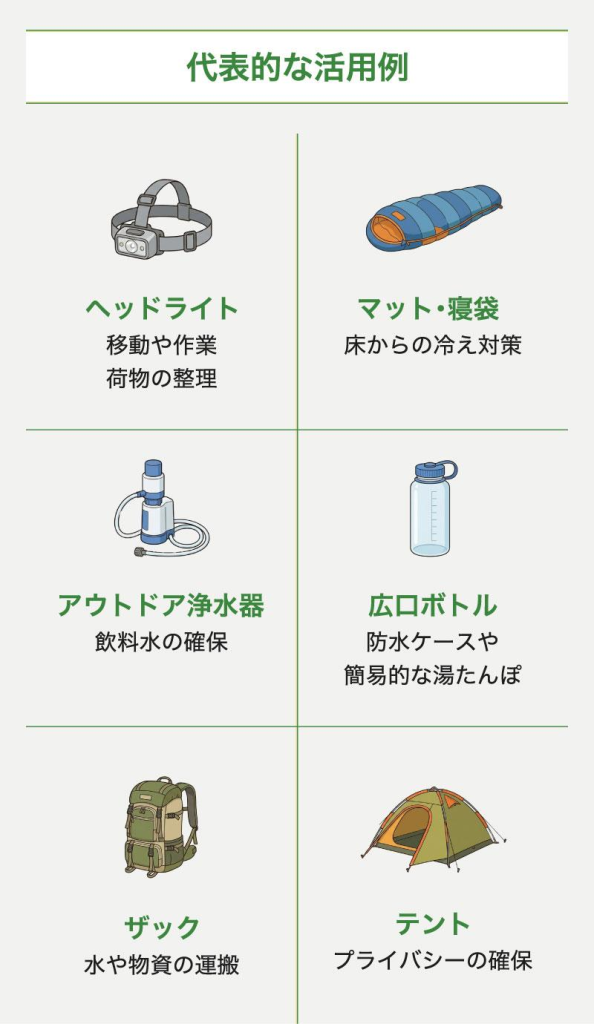 代表的な活用例