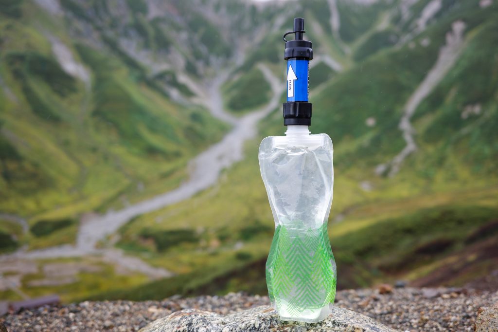 アウトドア浄水器