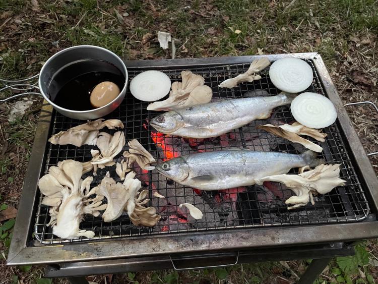 支笏湖のチップを然別湖でいただく😊