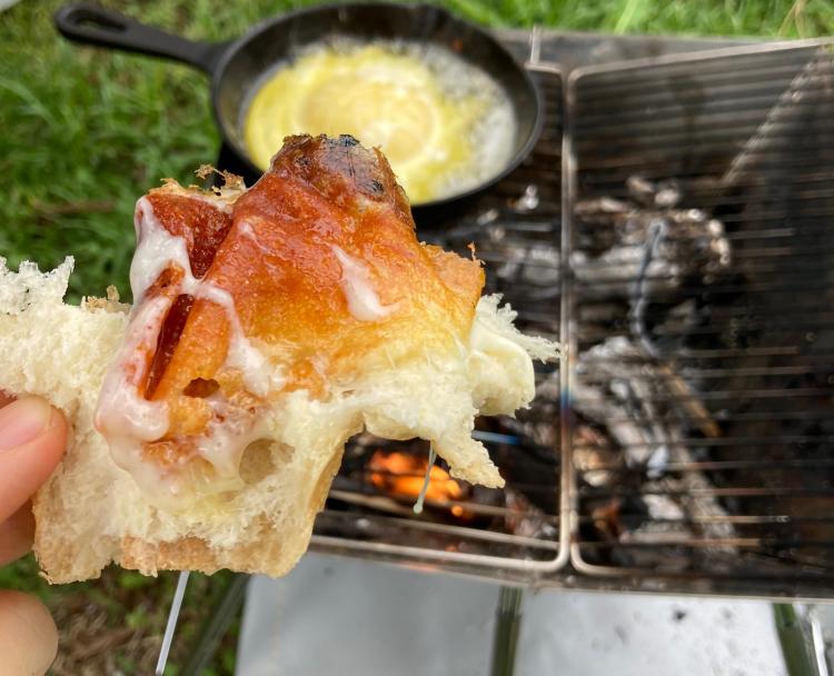カリカリチーズパン