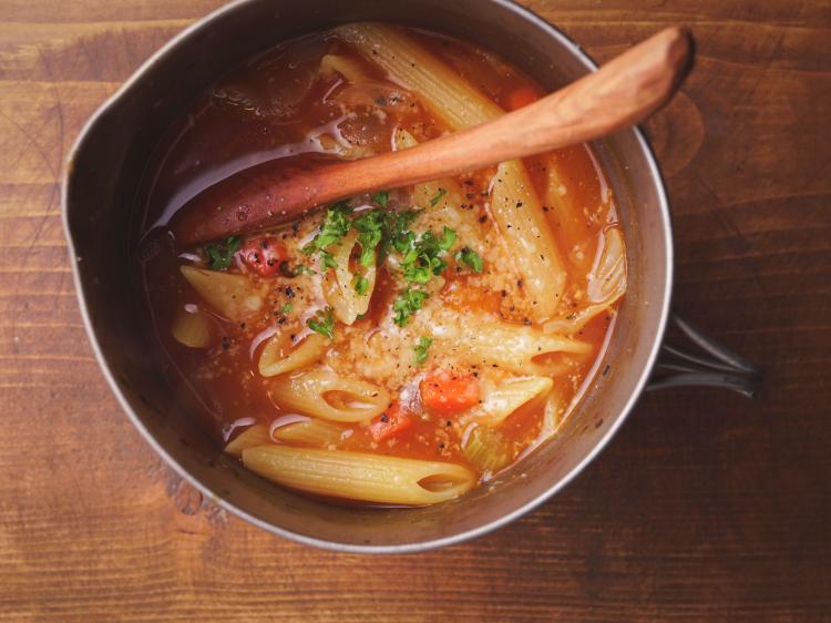 裏技でクイック ショートパスタ
