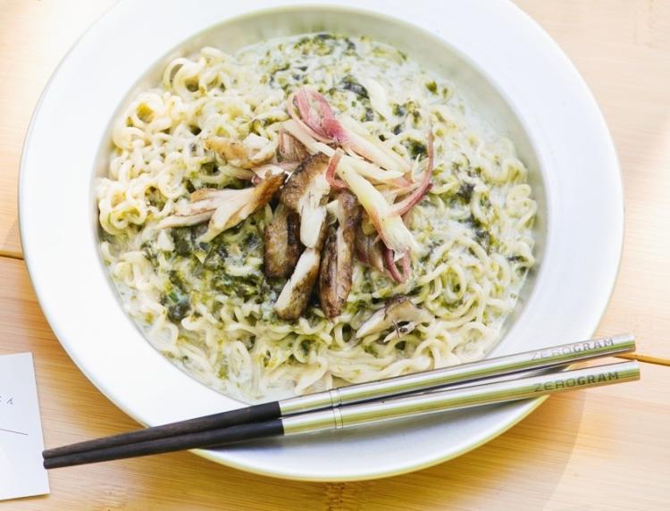 海苔クリームまぜそば