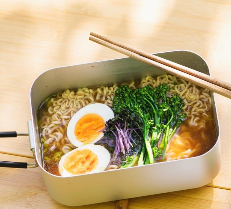 ネギオイルのラーメン