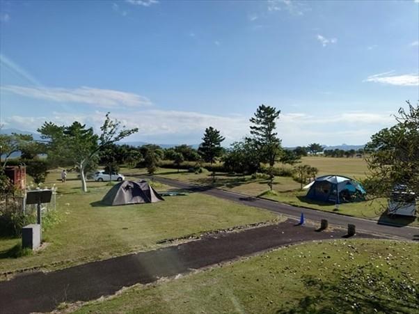 南国の絶景と名物温泉を楽しむ、指宿エコキャンプ場の2日間