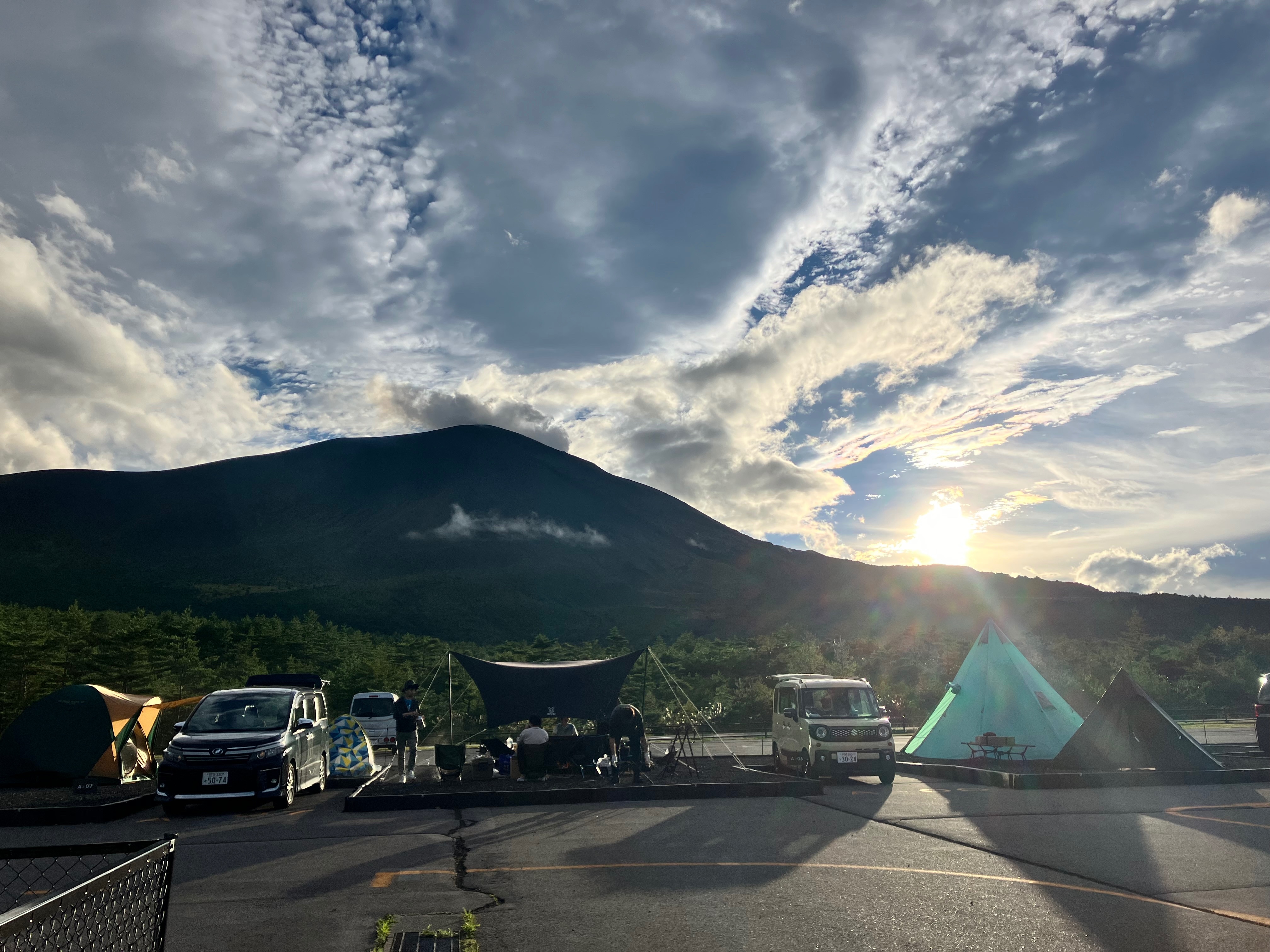 幼馴染キャンプIN浅間山キャンプ場