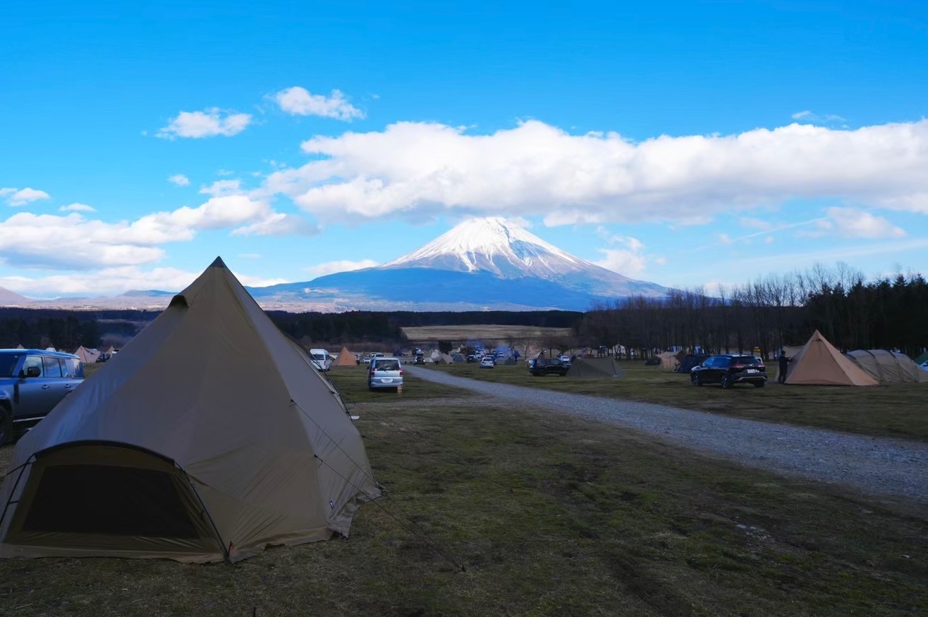 富士山を楽しむキャンプ③ふもとっぱら