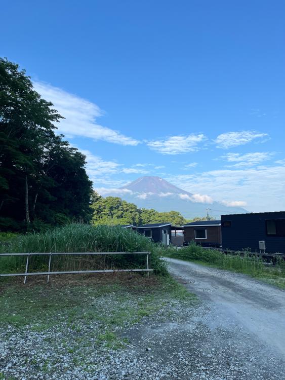 富士山が綺麗に見える高規格キャンプ場