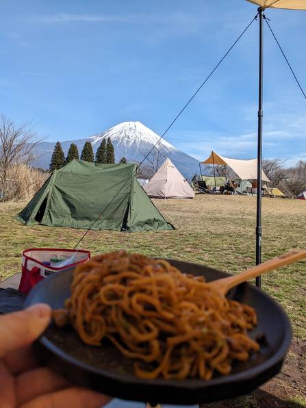 富士山と富士宮焼きそば