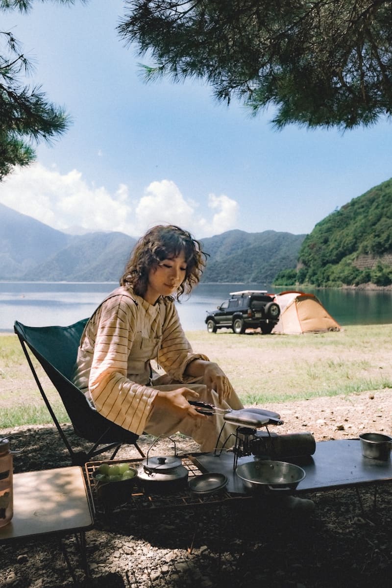 URIE　本栖湖でテントサウナとカヌーキャンプ