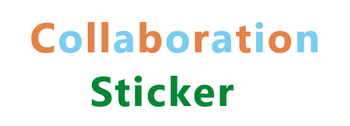 Collaboration Sticker