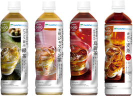 ファミリーマートコレクション PETお茶各種 各600ml