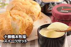 十勝橋本牧場スイーツセット