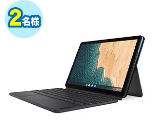 レノボジャパン ノートパソコン IdeaPad DuetChrombook アイスブルー+アイアングレー ZA6F0038JP