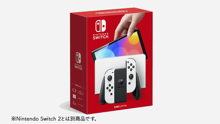 Nintendo Switch（有機ELモデル） Joy-Con(L)/(R) ホワイト HEG-S-KAAAA