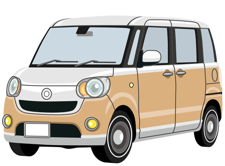 軽自動車のイラスト