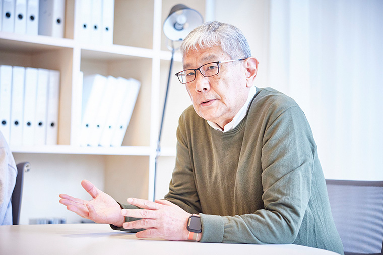 面白そうなことをやれているならそれでいいんじゃないかと説明する天野太郎さん