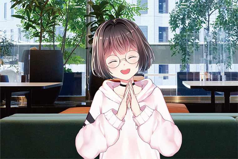 ずっと住んでいる大好きな地元のお仕事ををできるようになったと話す乾物 ひものさん