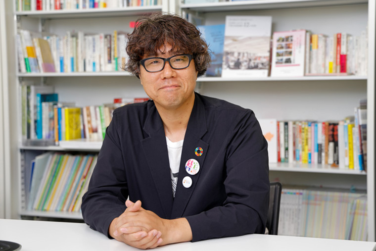岡山NPOセンター 代表理事の石原達也さん