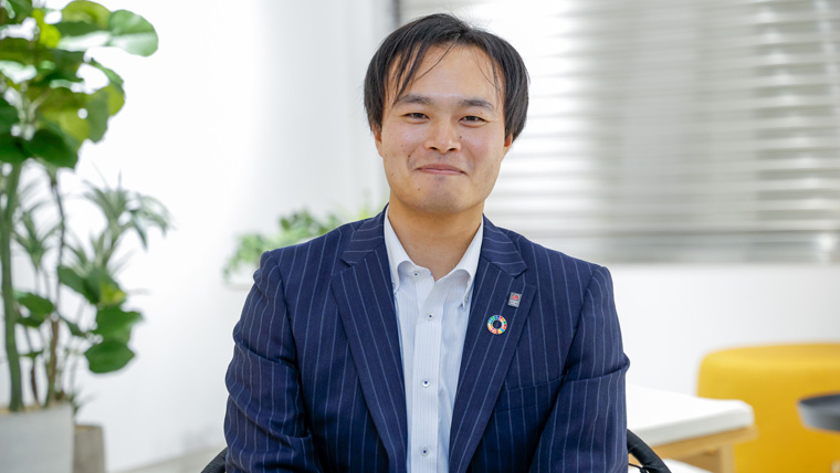 埼玉中央支店 川口支社の須賀沼大幹さん