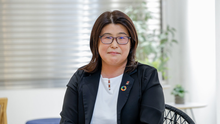 埼玉中央支店 主任の日髙有佳子さん