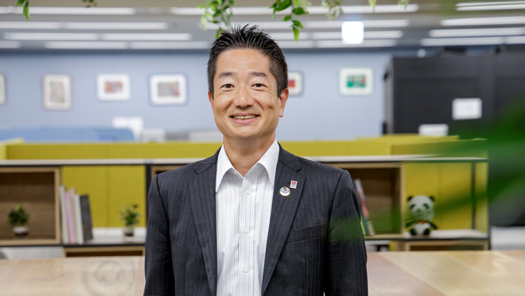 経営企画部 特命部長 サステナビリティ推進グループの丸木崇秀さん
